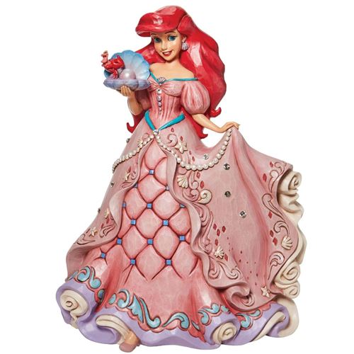 Enesco Grande Figurine Ariel deluxe - Disney Traditions - Hauteur 38 cm - Largeur 28 cm - Profondeur 22 cm