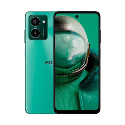 HMD Pulse Pro - 4G smartphone - double SIM - RAM 6 Go / Mémoire interne 128 Go - microSD slot - 6.56 - 1612 x 720 pixels (90 Hz) - 2x caméras arrière 50 MP, 2 MP - front camera 50 MP - vert glacier