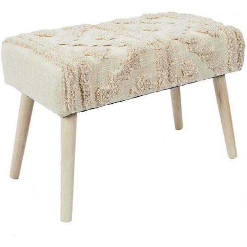The Home Deco Factory Banc Pieds En Pin Mirage - Image 2