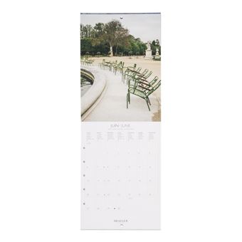 Petit Calendrier Mural Paris - 2022 - Draeger Paris