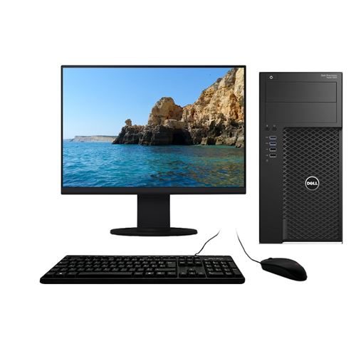 Dell Precision T3620 i5-6400 3.30Ghz 16Go/240Go SSD WiFi W11 + Ecran 24