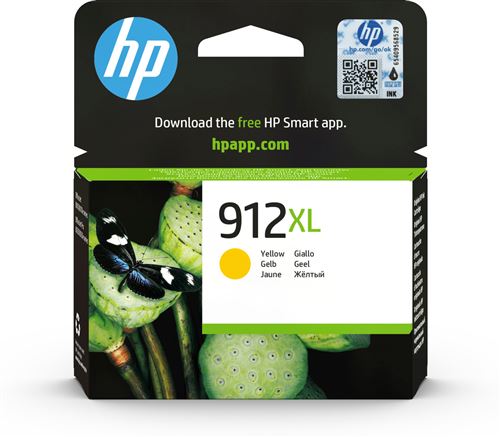 Cartouche 912xl jaune - jaune - hp