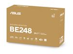 ASUS BE248CFN - Écran LED - 24.1" - 1900 x 1200 WUXGA @ 100 Hz - IPS - 350 cd/m² - 3000:1 - HDR10 - 5 ms - HDMI, 2xDisplayPort, USB-C - haut-parleurs - noir