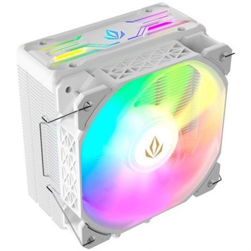 Ventilateur Pc Forgeon Solarian Cooler 4Pipes ARGB CPU 120mm Blanc