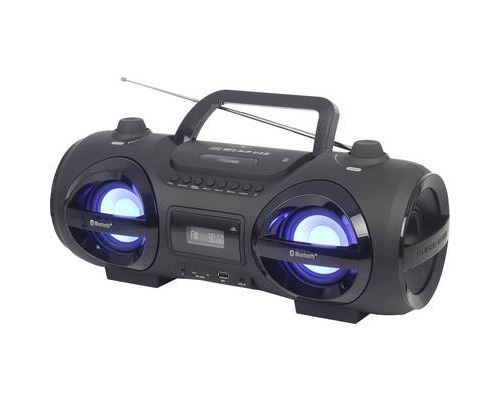 Reflexion Noir Cdr900bt Ghetto-Blaster Fm Aux, Bluetooth, Cd, Sd, Fm, Usb - Image 3