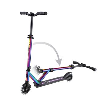 Globber - Trottinette 2 roues FLOW ELEMENT LIGHTS - Néochrome