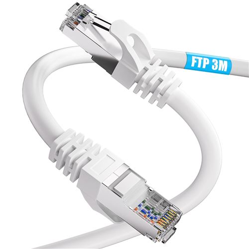 Cable CAT6a Ethernet 500 Mhz - 3M - Little Boutik©