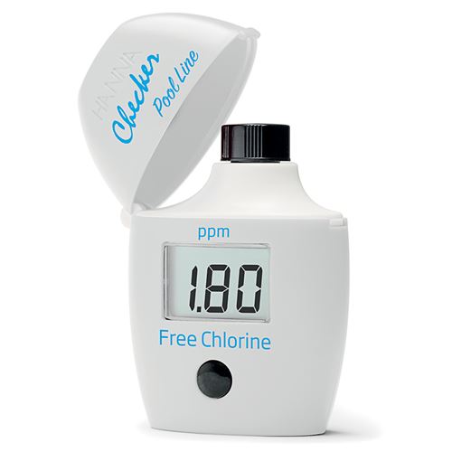Mini photomètre chlore libre ou chlore total (jusqu'à 2,50 mg/l) Hanna Instruments hi7014