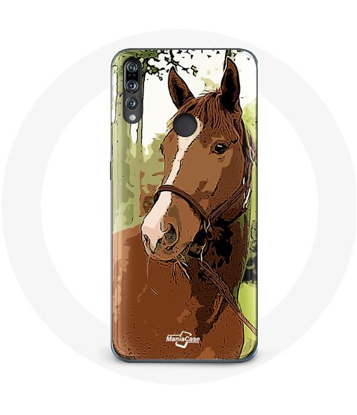 Coque pour Huawei p30 lite Quarter Horse Marron Race de cheval Maniacase