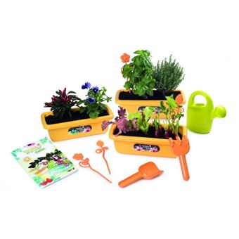 Jeu de jardinage - Jardinières - "Silence, ça pousse !" - 1