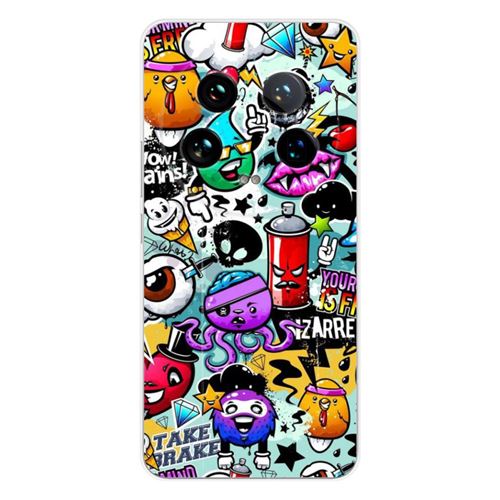 Coque en silicone imprimée compatible Xiaomi 14 Ultra Graffiti 2