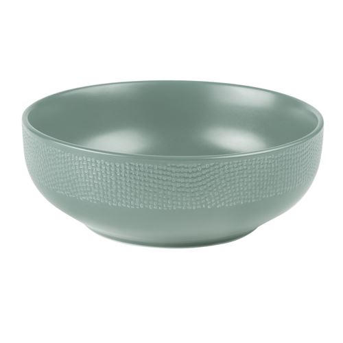 Non Communiqué Bleu Saladier Vésuvio 16,5 Cm - Table Passion - Grès