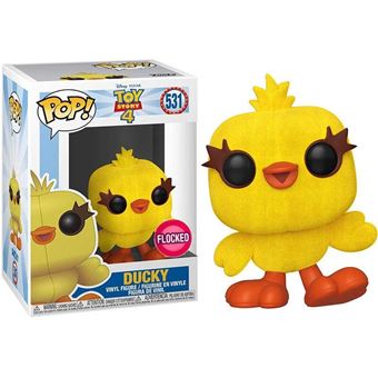 Figurine POP Disney Toy Story 4 Ducky Flocked Exclusive - 1