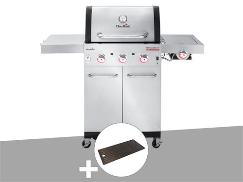 Non Communiqué Barbecue À Gaz Professional Pro S 3 + Plancha - Char-Broil