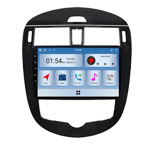 Autoradio RoverOne® Bluetooth CarPlay 2 Din 6Go RAM 128Go ROM pour Nissan Pulsar 6 NB17 2014-2018