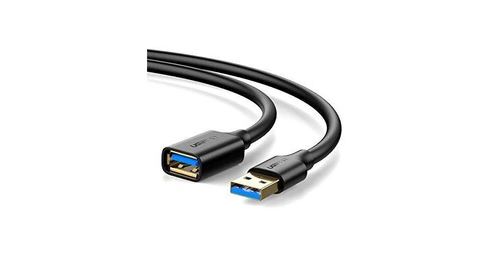 Ugreen câble rallonge usb 3. 0 câble extension usb 3. 0 mâle a vers femelle a 5gbps compatible avec manette de jeu clé usb hub usb disque dur externe cl