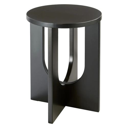 Non Communiqué Noir Table À Café D40 Bloom Atmosphera