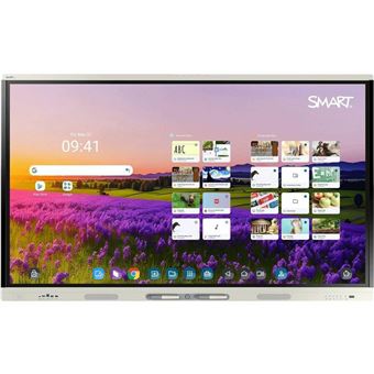 SMART Board MX065-V5 - Classe de diagonale 65" MX (V5) Series with iQ écran LCD rétro-éclairé par LED - interactive - avec écran tactile (multi-touches) - Android - 4K UHD (2160p) 3840 x 2160 - blanc - 1