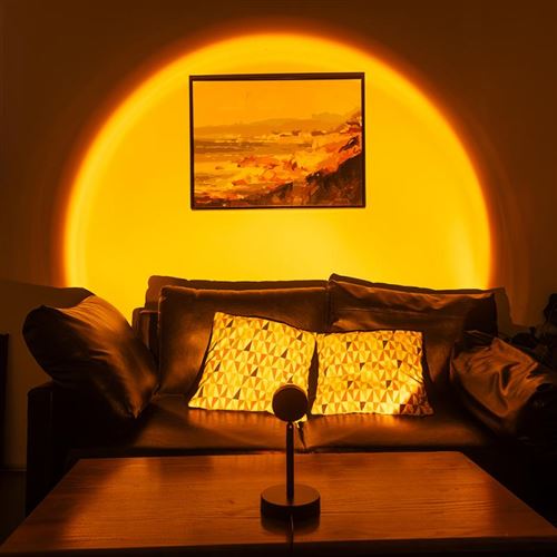 Sunset Lamp - Lampe Led Projecteur coucher de soleil Crépuscule