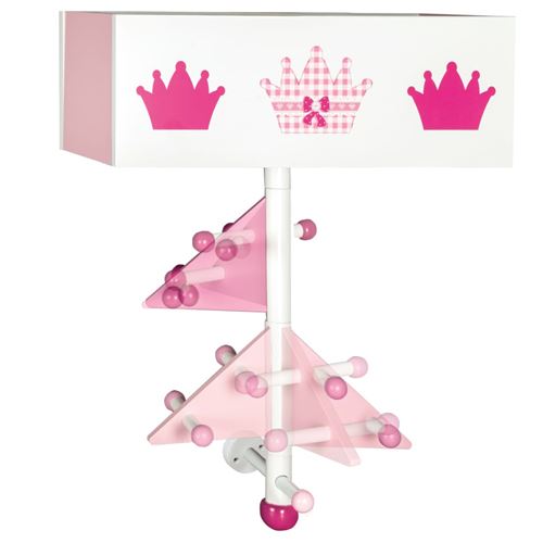 roba Porte-manteau mural avec rangement Crown Bois