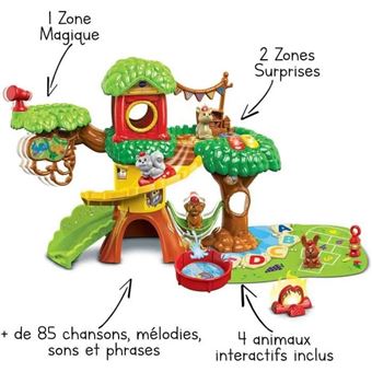 Jeu d'éveil Vtech Tut Tut Animo Arbre cabane interactif