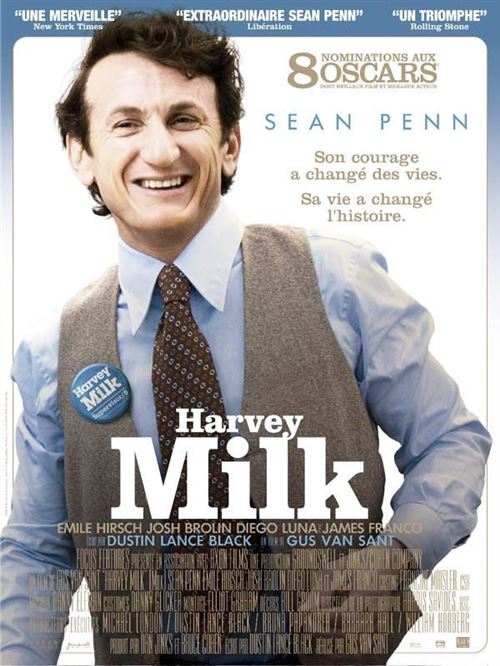 Affiche de Cinéma Originale - Harvey Milk - 2009 - Sean Penn - 40x60cm