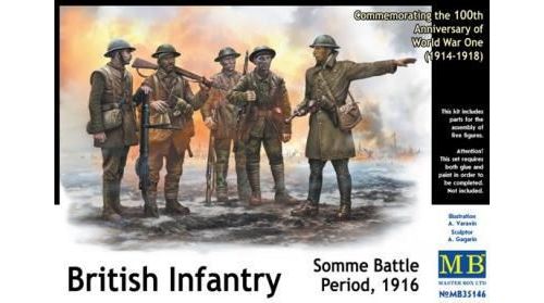 Master Box British Infantry, Somme Battle, 1916 - 1:35E - Ltd. - Image 4