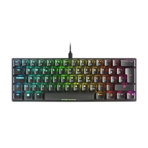 Clavier Mars Gaming MKMINIBES Avec Fil Mécanique AZERTY ES Noir