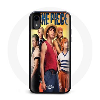 Coque pour Iphone XS Anime One Piece Luffy Affiche Personnages Art Saison 1 Maniacase - 1