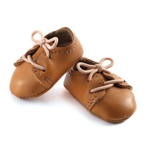 Chaussures Pomea marron pour poupée - Image 2
