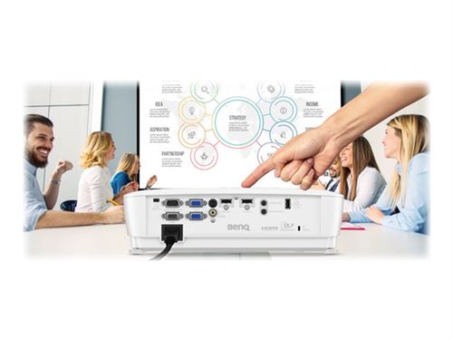 BenQ MH536 - DLP-projector - portable - 3D - 3800 ANSI lumens - Full HD (1920 x 1080) - 16:9 - 1080p