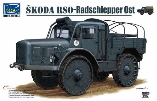 Skoda Rso-radschlepper Ost - 1:35e - Riich Models
