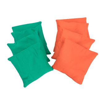 Lot De 36 Sacs De Cornhole - 6 Couleurs, 7x7 Cm, En Nylon - Pour Jeux De Lancer En Extérieur/intérieur - 12