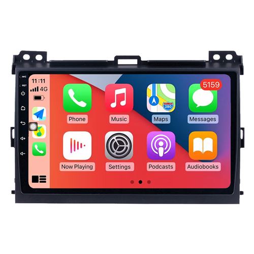Autoradio Multimédia RoverOne CarPlay Android Auto GPS pour Toyota Prado 120 2004 - 2009