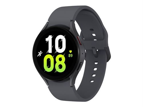 Samsung Galaxy Watch5 - 44 mm - graphite - montre intelligente avec bande sport - affichage 1.4" - 16 Go - LTE, NFC, Wi-Fi, Bluetooth - 4G - 33.5 g
