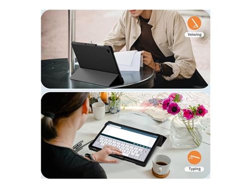 Non Communiqué Galaxy Dlh - Étui À Rabat Pour Tablette - Pour Samsung Tab A9+