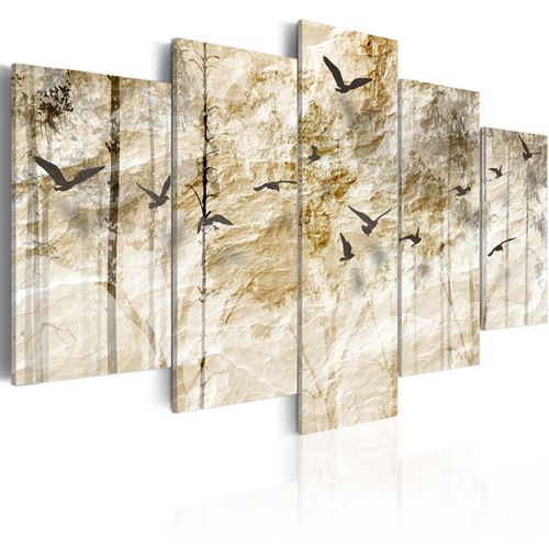 Tableau - Forêt en papier - Décoration, image, art | Paysages | Forêt |