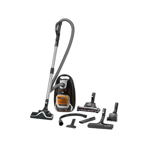 Aspirateur traîneau avec sac Rowenta Silence Force 4A+ Full Care RO6495EA Noir et Orange