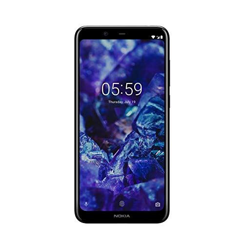 Nokia 5.1 Plus – smartphone de 5.86 (4G, Mediatech hélium P60, RAM de 3 Go, mémoire de 32 Go, appareil photo Dual de 13 + 5 MPX, Android 8.1), Noir