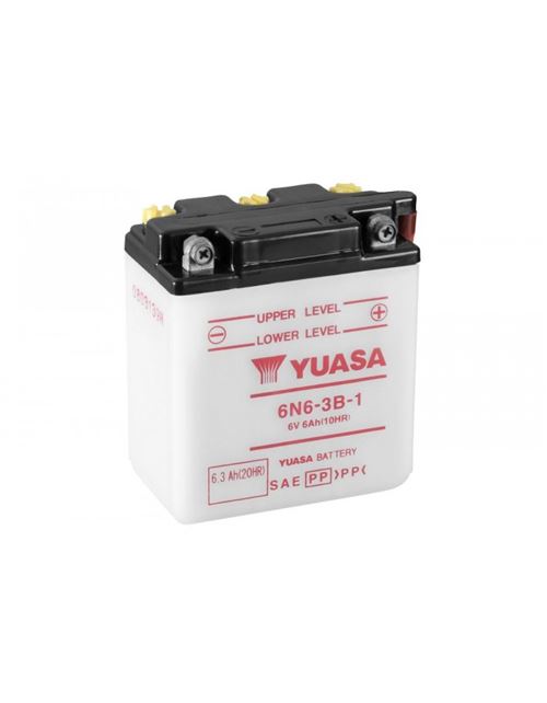 Batterie YUASA 6N6-3B-1 conventionnelle