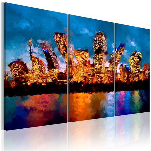 Tableau - Mad city - triptych - 90x60 Artgeist (5904)