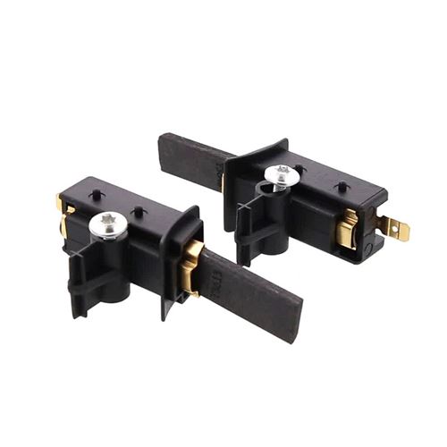 Jeu De 2 Charbons pour Lave-Linge 5X12.5X28 Mm - Cosses 6.3 Mm Brandt 52X5258