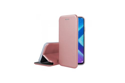 IBROZ Etui Folio Cover en Cuir rose gold pour Honor 8X