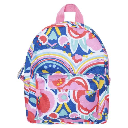 Sac à dos style retro avec deux compartiments, idéal pour les excursions ou les bons plans du week end, pour emporter ses jouets préférés ou ses peintures et ses cahiers, répondant ainsi à ses premiers besoins.