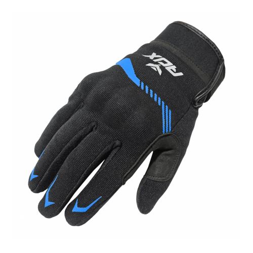 Gants printemps-ete adx vista avec coque noir-bleu t 8 (s) (homologue en 13594:2015)