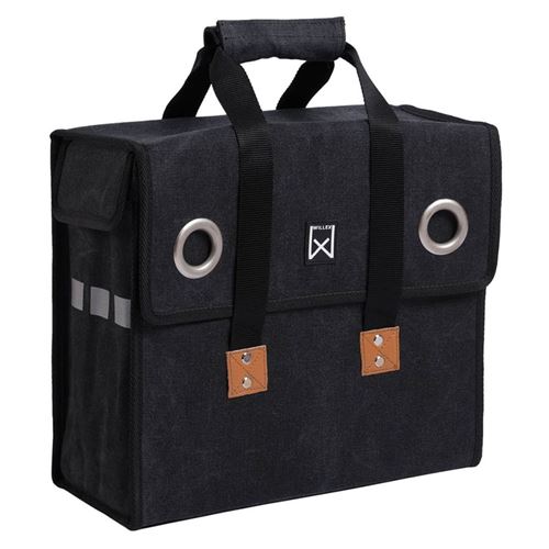 Willex Fietstas 18 L mat zwart 10171