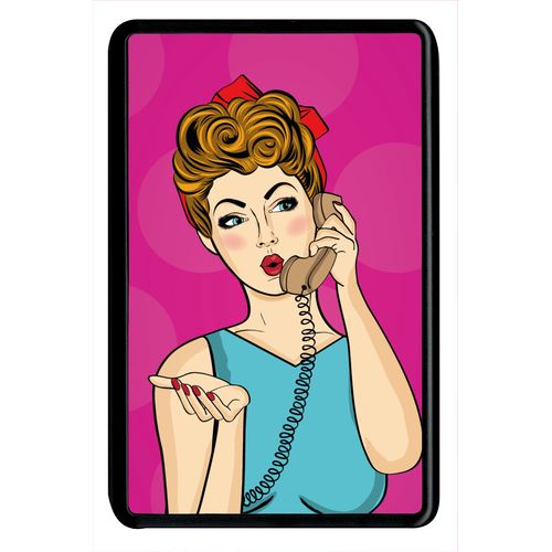 Coque Amazon Kindle Fire 7 Pin Up Fond Rose