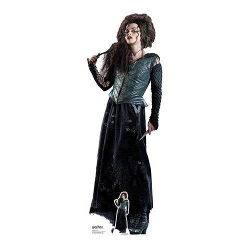 Star découpes à partir du Livres Officiel Harry Potter LifeSize Carton Bellatrix 163 cm de Hauteur, Multicolore, 163 x 55 x 163 cm