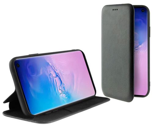 Coque de protection avec clapet folio pour Samsung Galaxy S10
