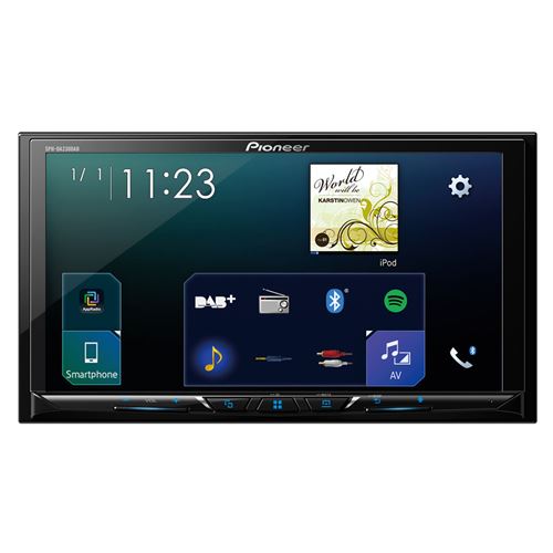 Pioneer Car Multimedia SPH-DA230DAB Auto Radio Noir